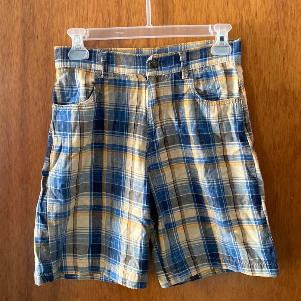 Players Express Collection Multi-Color Plaid Shorts